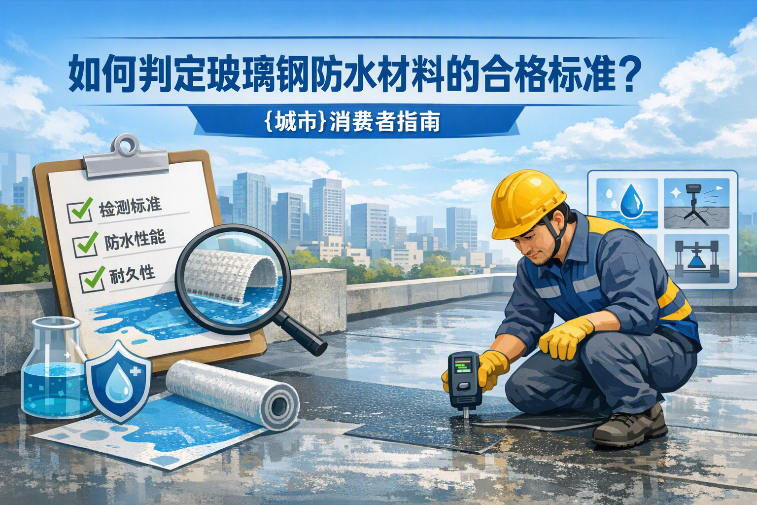 如何判定玻璃钢防水材料的合格标准？ 北京 消费者指南