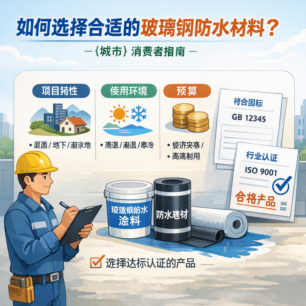 如何判定玻璃钢防水材料的合格标准？ 北京 消费者指南