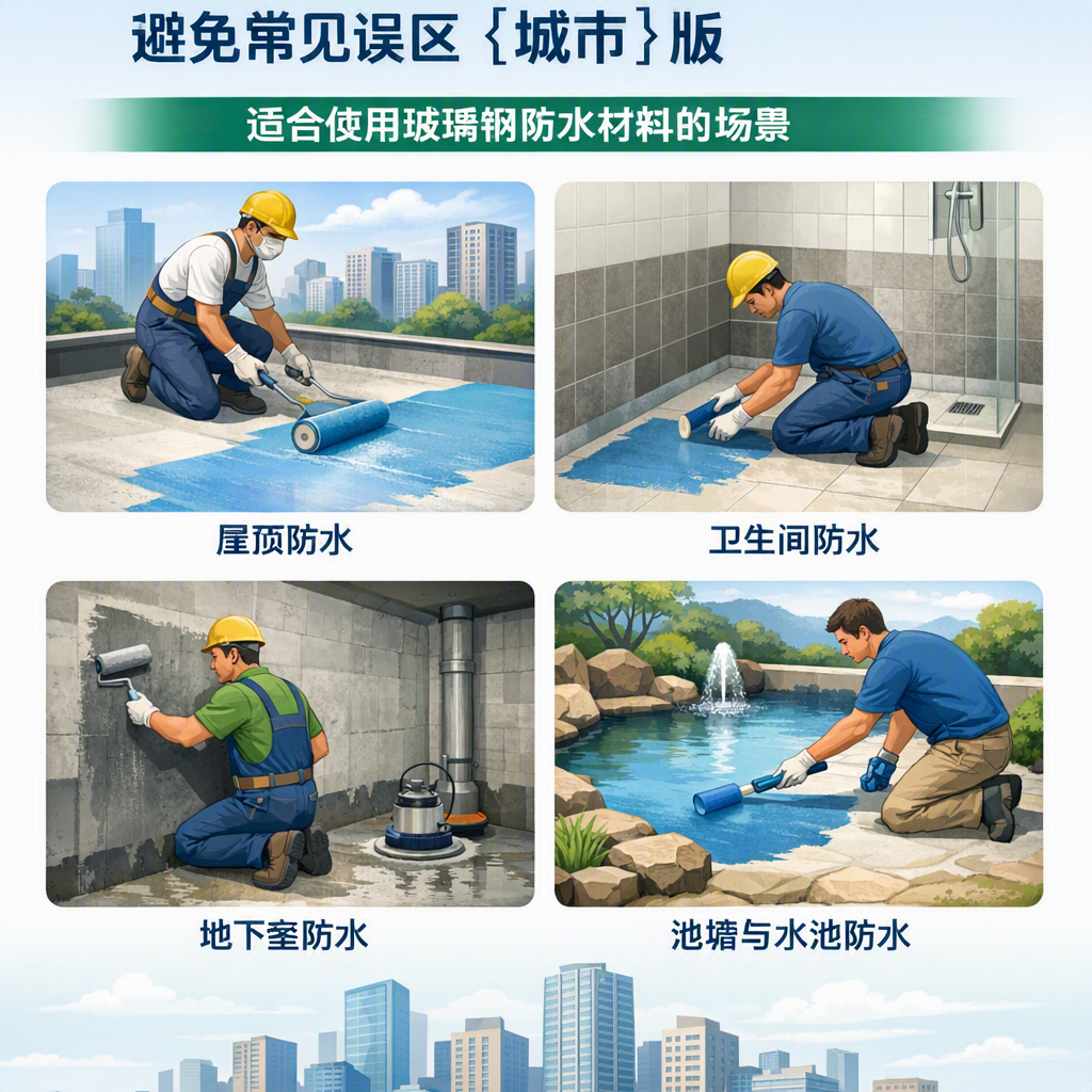 玻璃钢防水材料施工注意事项，避免常见误区 北京 版