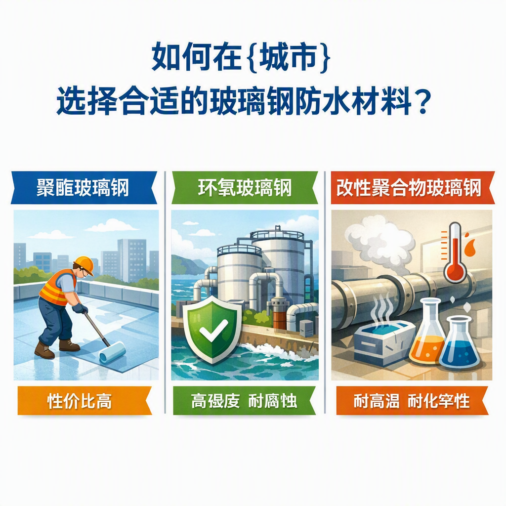 如何在北京选择合适的玻璃钢防水材料？