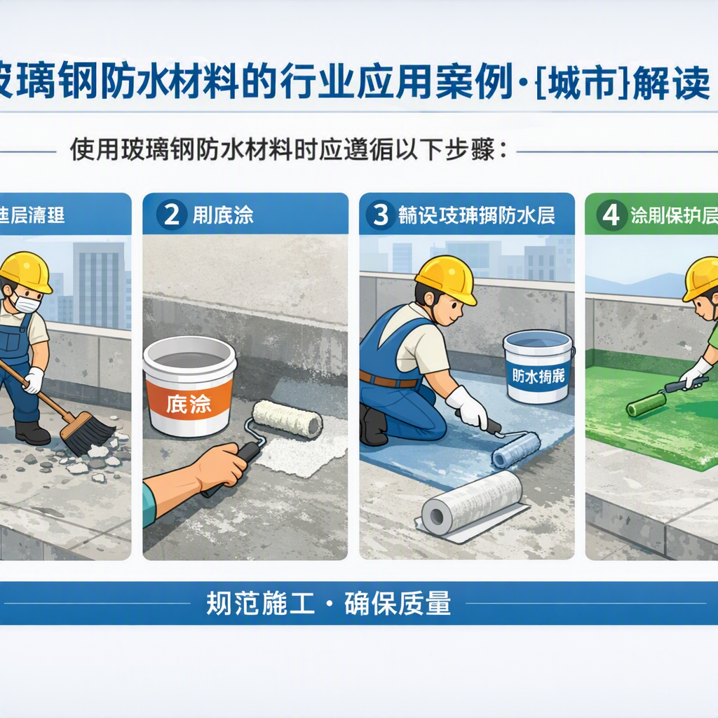 玻璃钢防水材料的行业应用案例，北京解读