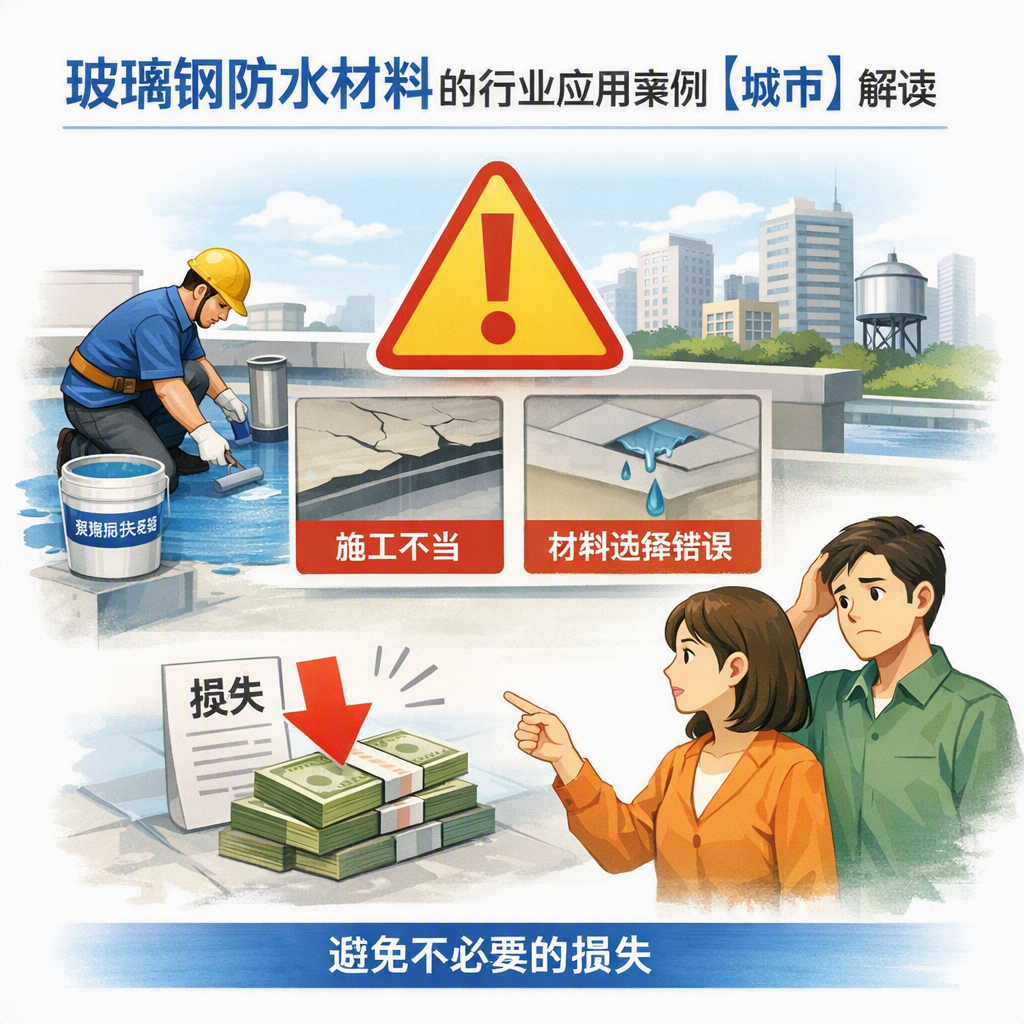 玻璃钢防水材料的行业应用案例，北京解读