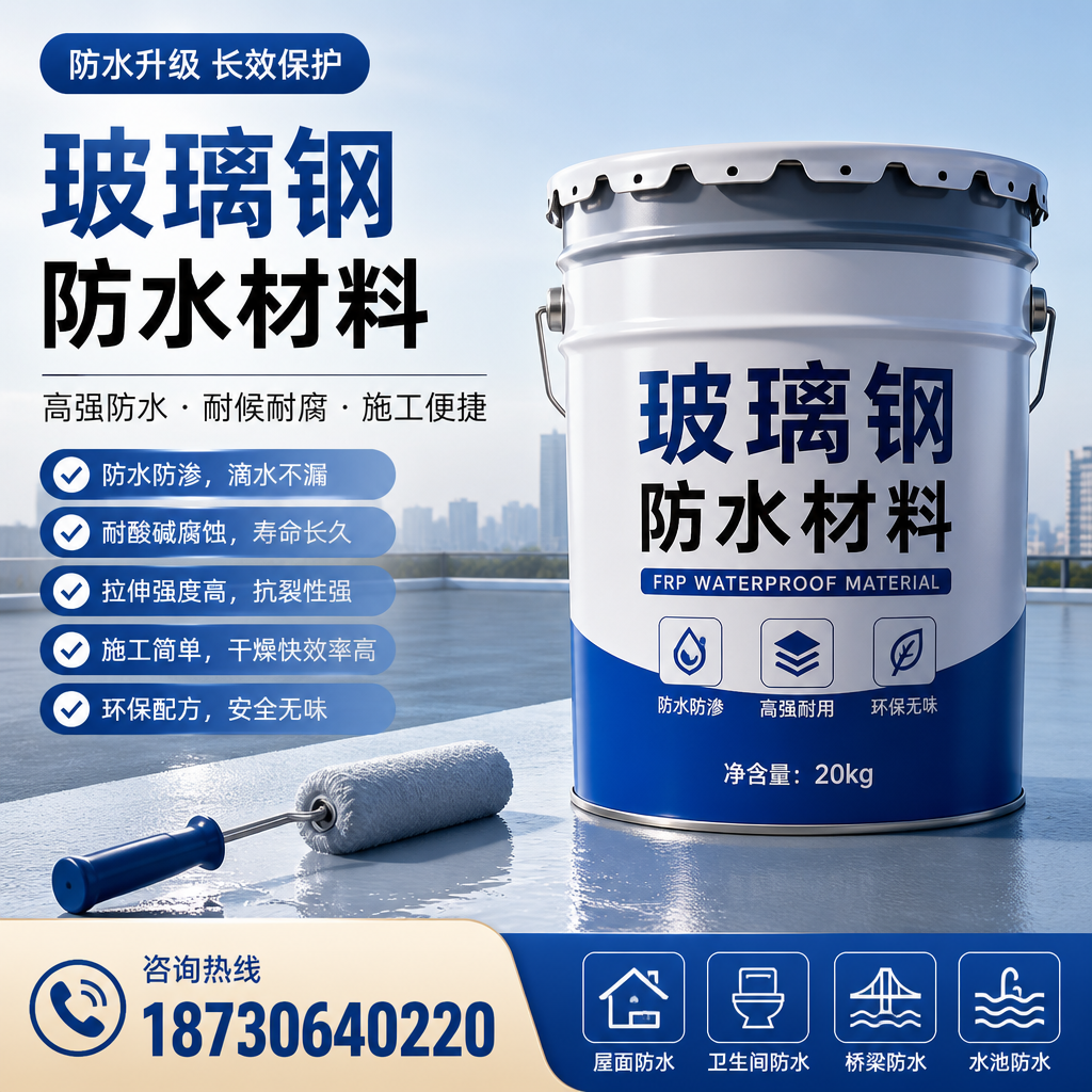 专家解析:玻璃钢防水材料的市场前景分析在 北京