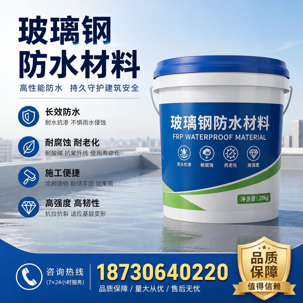 专家解析:玻璃钢防水材料的市场前景分析在 北京