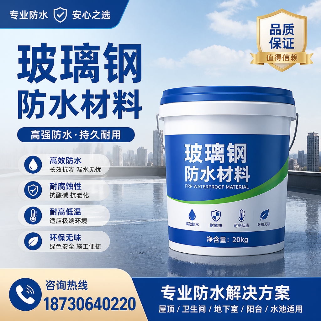 了解玻璃钢防水材料的市场趋势，北京 企业不可不知